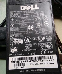 AC ADAPTER POWER SUPPLY CHARGER FOR Dell HP-0Q065B83 REV A01 0N2765 LAPTOP