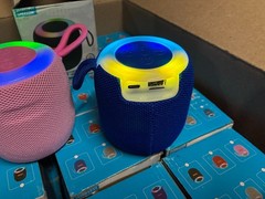 Lot of 10 Bluetooth Speakers New in Box Portable Wireless RGB LED USB-C Resale
