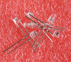1000PCS 3MM ROUND RED Superbright LED Light Water Clear