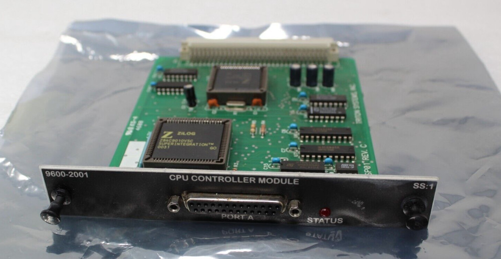 TRITON SYSTEMS CPU CONTROLLER MODULE PLC SSP01 REV. C 9600-2001
