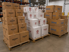 Walmart Overstock Merchandise Featuring Consumer Product Variety