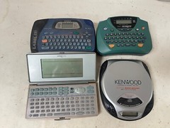 Lot Of 4 Untested Vintage Electronics