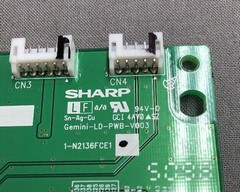 SHARP PRINTED CIRCUIT BOARD GEMINI-LD V003 1-N2136FCE1