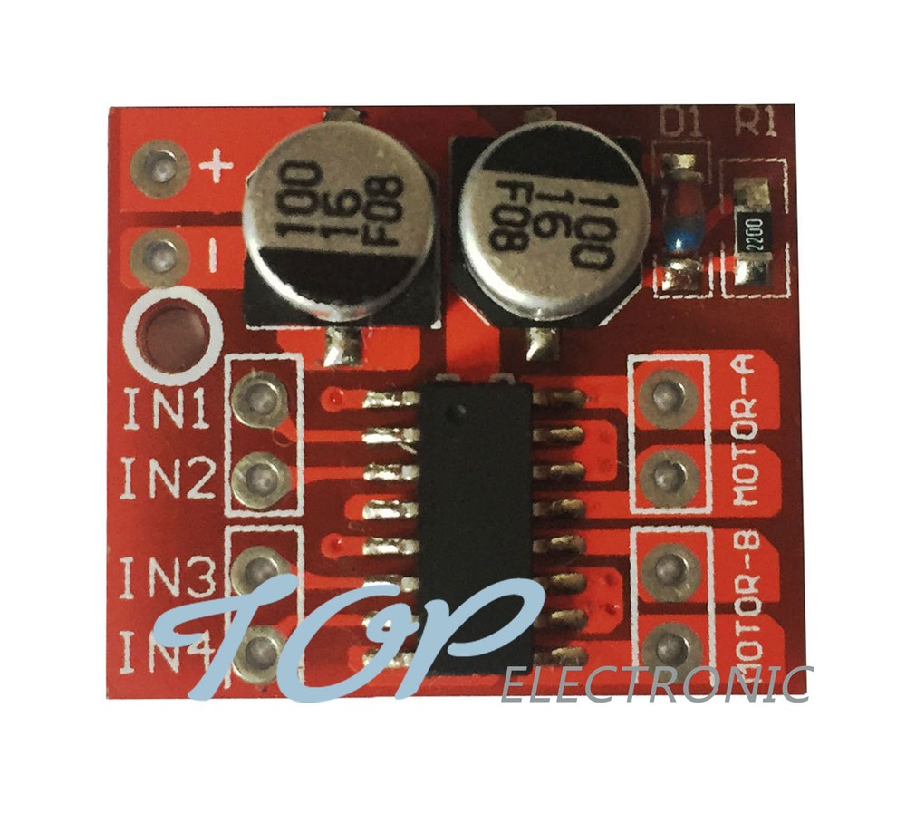 1.5A Mini Dual Channel DC Motor Driver Module Beyond L298N PWM Speed Control