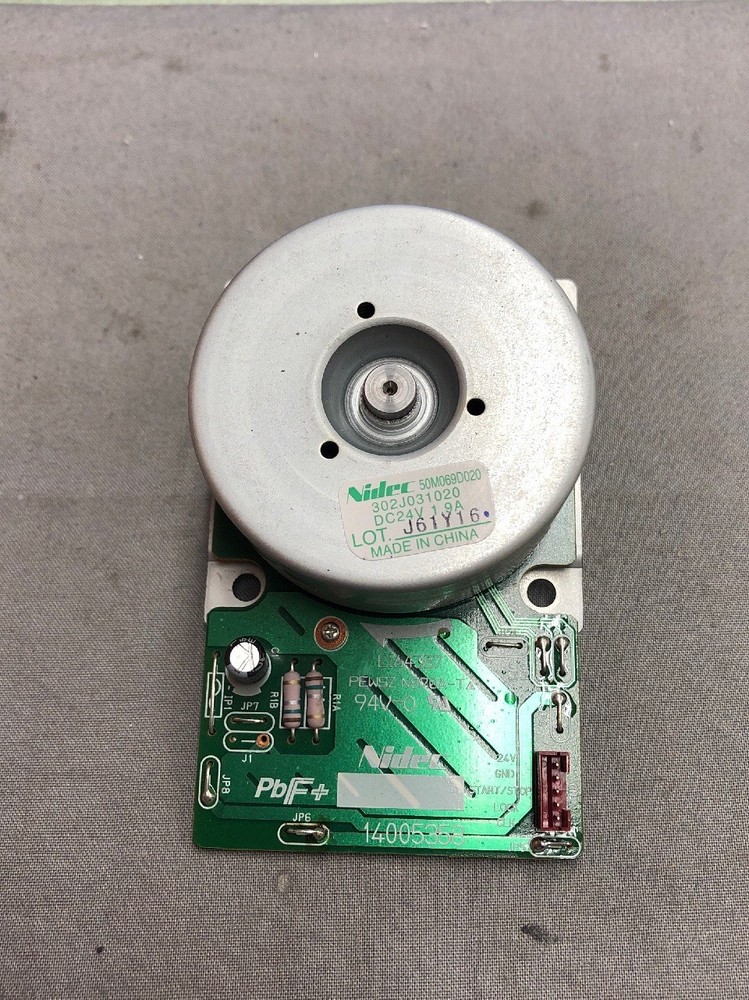 NIDEC Main Drive Motor 50M069D020 302J031020 14005358