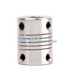 5mmx10mm CNC Motor 3D PrinterJaw Shaft Coupler 5 -10mm Flexible Coupling 5x10mm