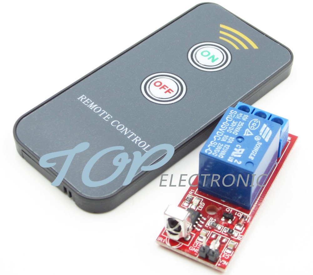 1 Channel Infrared Switch Relay Driving Board 5V Active Remote Controller M213