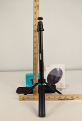 Lot of 3 Electronics Accessories Wireless Charger Monopod Tripod Webcam