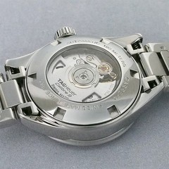 TAG Heuer Carrera Calibre 9 Diamonds WAR2415.BA0776 White Shell Round Date Auth