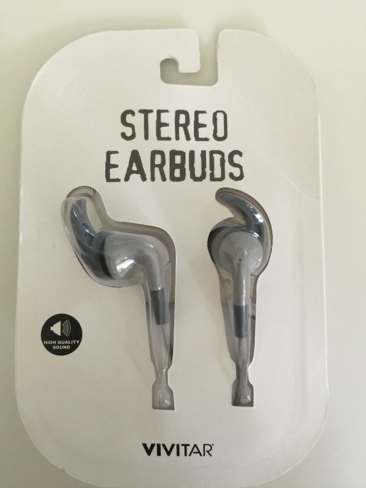 Vivitar Stereo Earbuds 4091019 NEW
