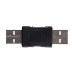 Quick Speed USB 2.0 Male to Male Adapter Fast Charge & Data Transfer Connector