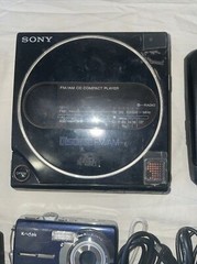 Assorted Lot Of Small Electronics Sony Pentax Minolta Jensen