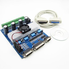 4 Axis CNC 3.5A Stepper Motor TB6560 Driver Controller Board NEW