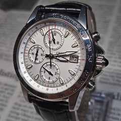 SEIKO Wristwatch Credor Phoenix black color for men w/box automatic winding