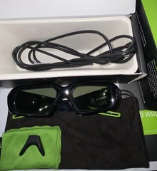 nVIDIA 3D Vision Stereoscopic Extra Pair 3D Glasses 942-10701-0001-002