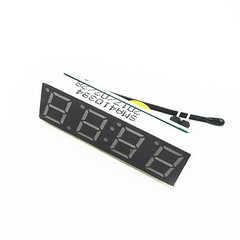 3 in 1 LED RX8025T Digital Clock Temperature Voltage Module DIY Electronic blue