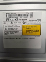 Toshiba Samsung SH-S223B DVD/RW Sata Disc Drive VER B