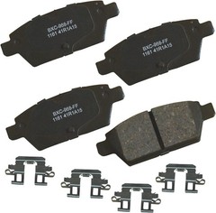 Bendix Premium SBC1161 Ceramic Rear Brake Pads for Ford Fusion 2012-2006, Lincol