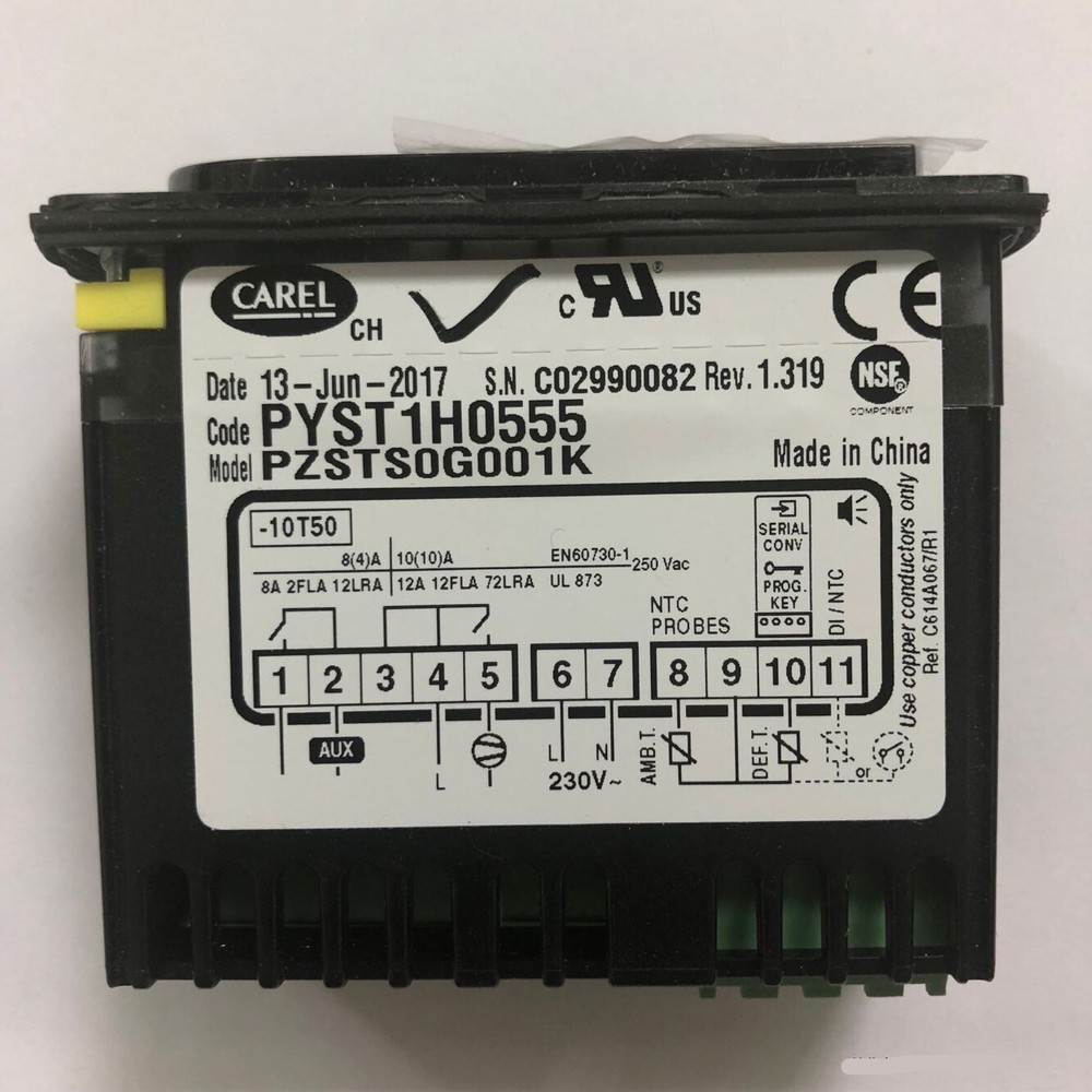 1PC CAREL PYST1H0555 PZSTS0G001K PZSTSOGOO1K PJEZS0G000 Temperature Controller