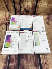 Pack Of 6 Assorted Zagg Screen Protectors Galaxy S21 S22 Pixel 7 Moto G Z FLIP 4