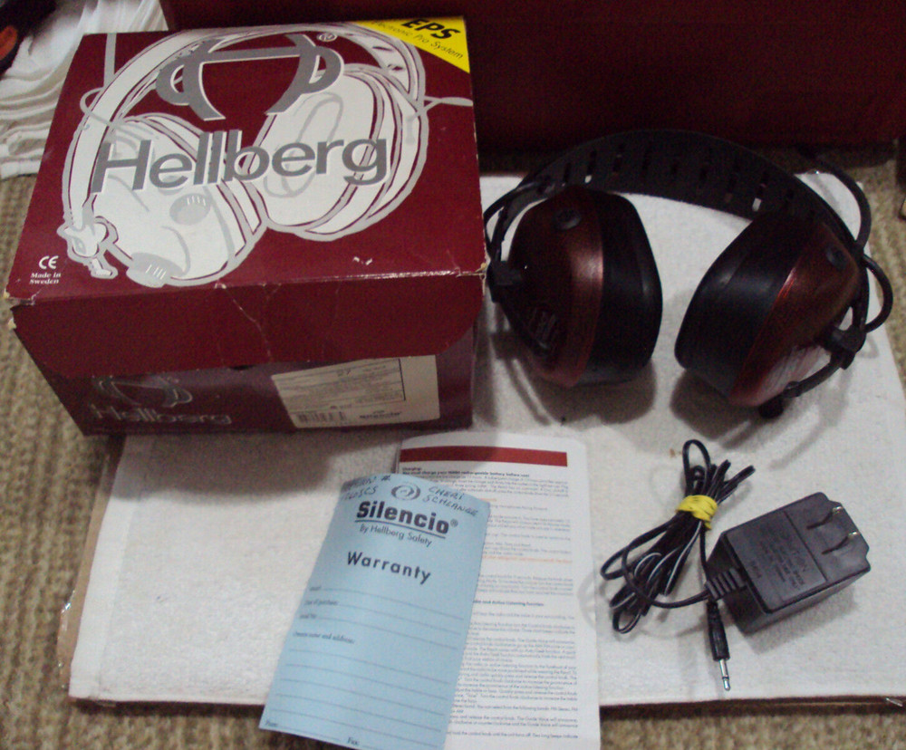 Hellberg 23487 Noise Canceling Headset Electronic Pro System