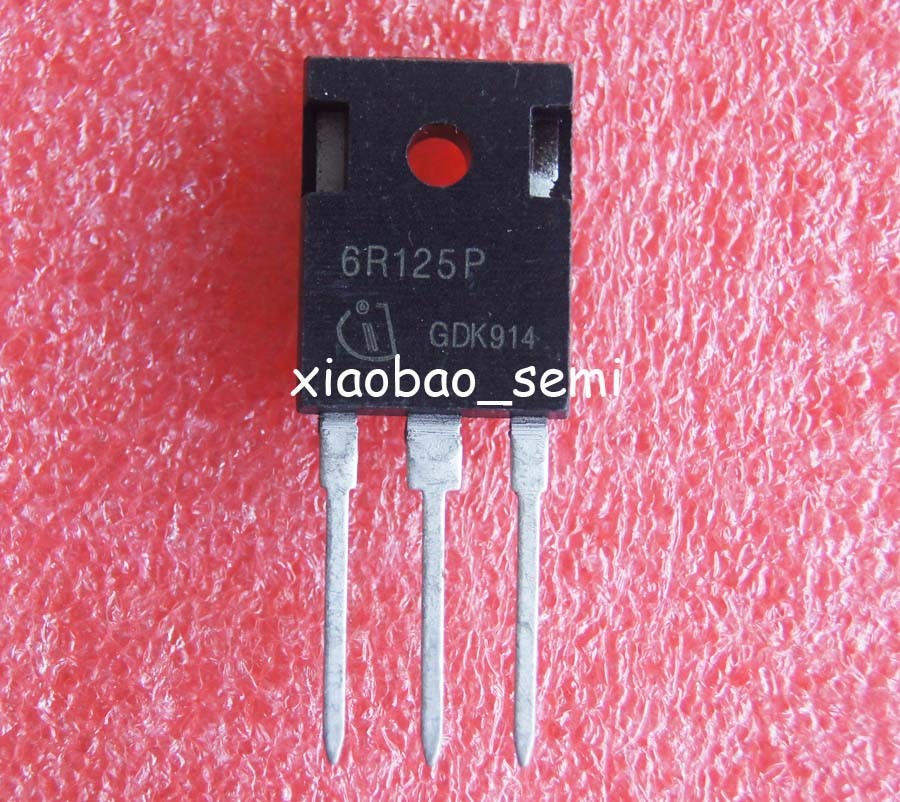 5pcs 6R125P IRW60R125P TO-3P