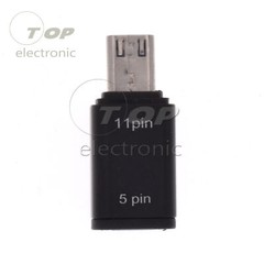 2PCS Micro USB HDTV HDMI Adapter 5 to11 Pin Converter for Samsung Galaxy S3