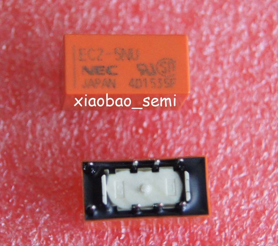 10PCS EC2-5NU 5VDC ORIGINAL NEC Relay 8pins