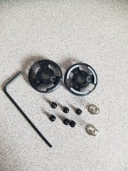 DJI – Mavic 2 service part -8330F Propeller base mounting plate CW+CCW+4 Springs