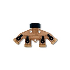 Orbit 3/4 in Brass Threaded Male Garden Hose Manifold 62010N