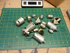 Large Lot Of Small Electric Motors