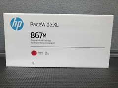 HP 867M 1L Magenta PageWide XL Ink Cartridge Genuine OEM Printer Ink