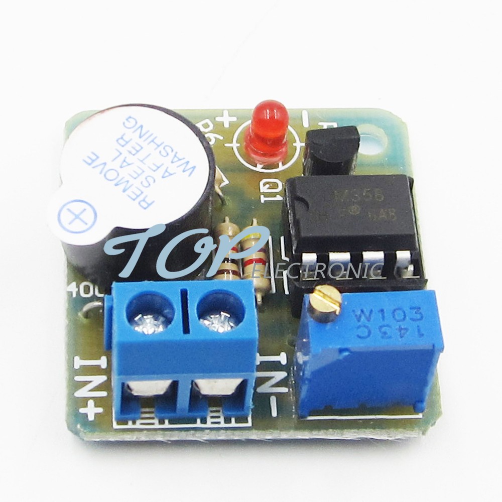 9V 12V Battery Discharge Excessive /Anti-over-discharge Protection Alarm Board