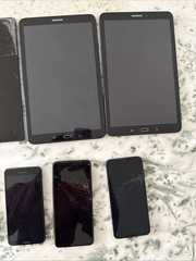 Huge Lot Of Android Phones & Tablets All Of Them Power On! 5 Tablets 4 Phones