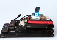 Samsung Sony Panasonic Blu-ray Players + Kindle Fire iPod Accessories