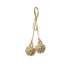 DECO «CONE» Round Champagne, Set of 2 (HBC-160)