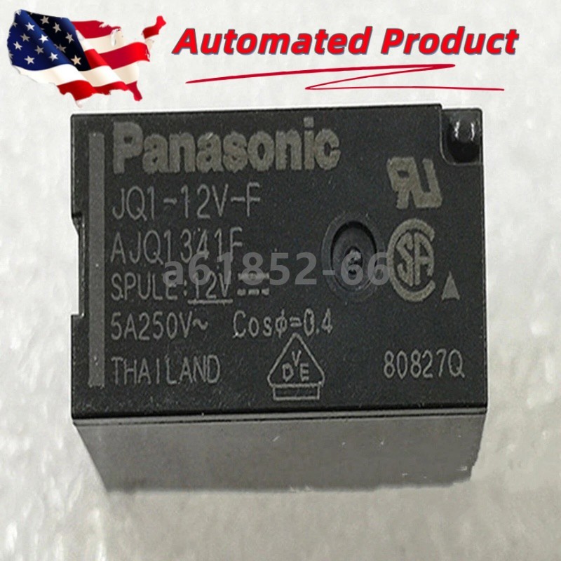 10PCS New JQ1-12V-F 12VDC AJQ1341F 5A ORIGINAL Panasonic Relay 5pins Fast Ship
