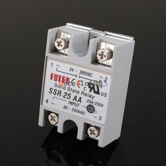 SSR-25AA AC-AC 25A 80-250VAC 24-380VAC FOTEK Soild State Relay