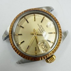 ROLEX 6917/3 Oyster Perpetual Date Stainless Steel Yellow Gold 1972 Automatic
