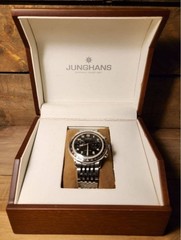 Junghans Meister Max Bill Chronoscope 027/3380.00 Telemeter Automatic 40mm Men