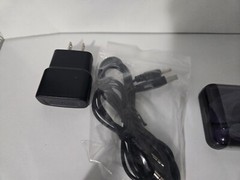 Mixed Lot Of Office Supplies, Chargers, Ear Buds, Exc. Check Photos