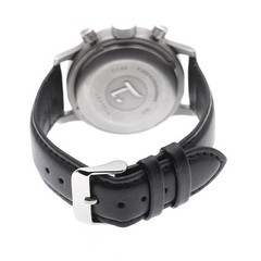 TUTIMA 1941 Flieger Chronograph Manual Mens Watch Black Dial Stainless Steel