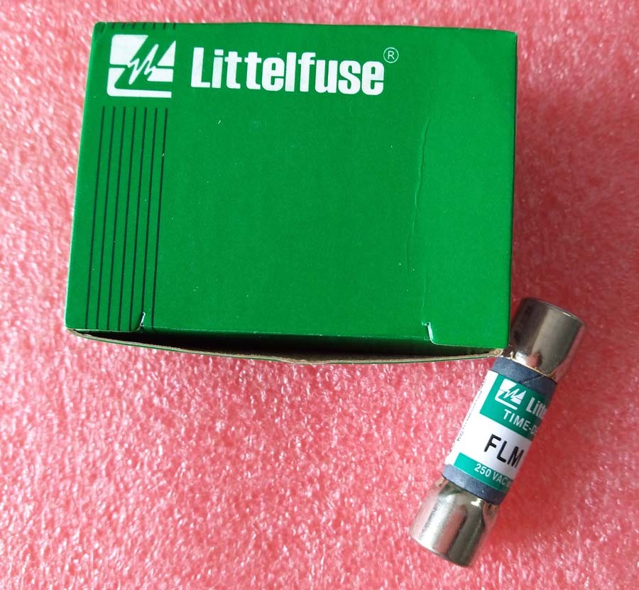 Littelfuse FLM 1/2 ( FLM-1/2 ) 0.5A 250Vac Midget Time-Delay Fuse
