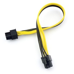 PCI-E PCI Express 6P Male to 6Pin Male Graphics Video Card DIY Power Cable BTC