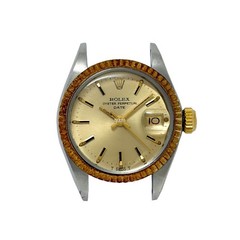 ROLEX 6917/3 Oyster Perpetual Date Stainless Steel Yellow Gold 1972 Automatic