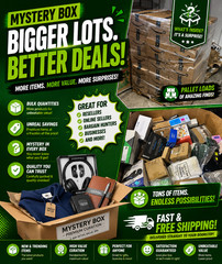 Amazon Hidden Treasure Chest – Warehouse Overstock Merchandise