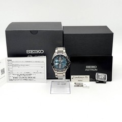 SEIKO Watch Astron 5X83-0AC0 GPS Solar Blue Auth Men’s Working w/Box, Warranty
