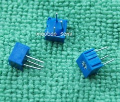 100pcs 3362P-102 3362 P 1K Ohm High Precision Variable Resistor Potentiometer