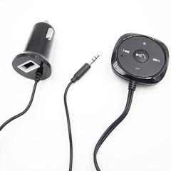 4.0 Music Receiver Wireless Bluetooth 3.5mm Adapter Handsfree Car AUX Speaker