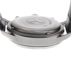 TUTIMA 1941 Flieger Chronograph Manual Mens Watch Black Dial Stainless Steel